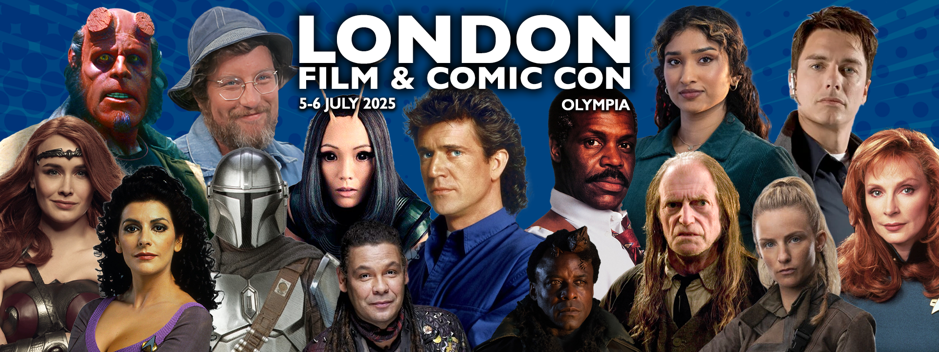 London Film & Comic Con Banner 2025