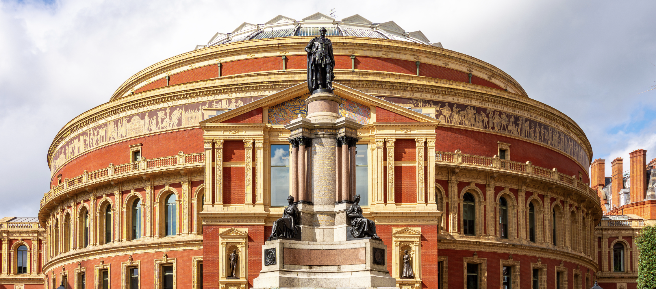 Outside Royal Albert Hall (RAH)