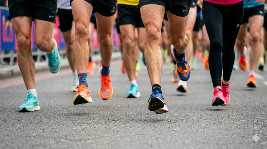 London Marathon Running